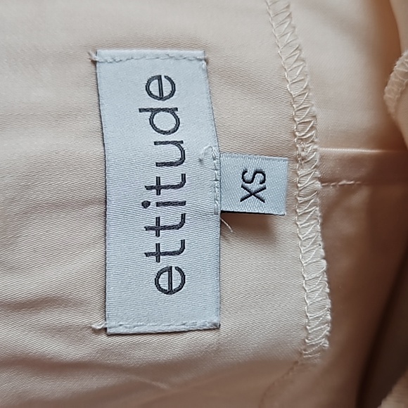 Ettitude,NIB, Sateen Slip Dress,Size XS, Oat Color - Picture 10 of 10